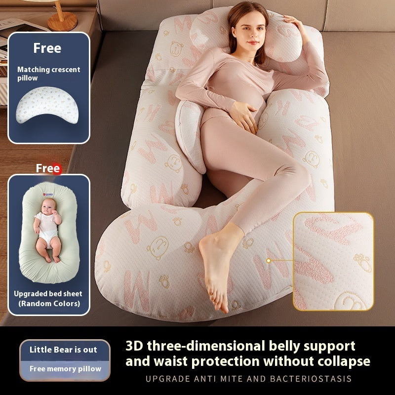 Discover the Comfort of Our Maternity Pillow Waist Support Side Pillow