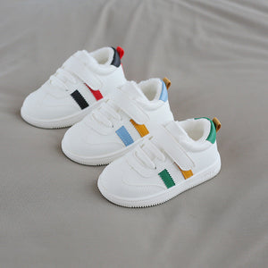 Discover the Perfect First Steps: Little White Velcro Baby Shoes
