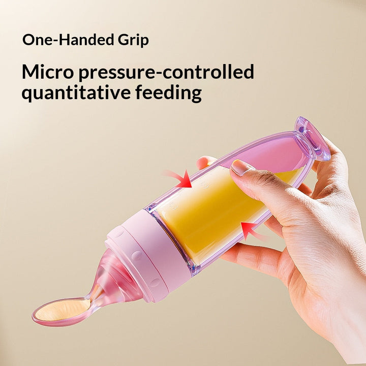 Silicone Squeeze Spoon: The Ultimate Feeding Companion for Your Baby